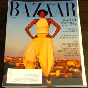 Harper’s Bazaar Magazine Featuring Naomi Campbell